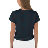Blissful Bloom Crop T-Shirt back view